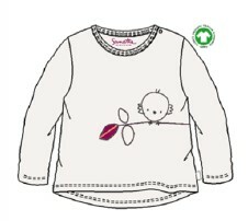 Футболка Sanetta Kidswear 115543 10053