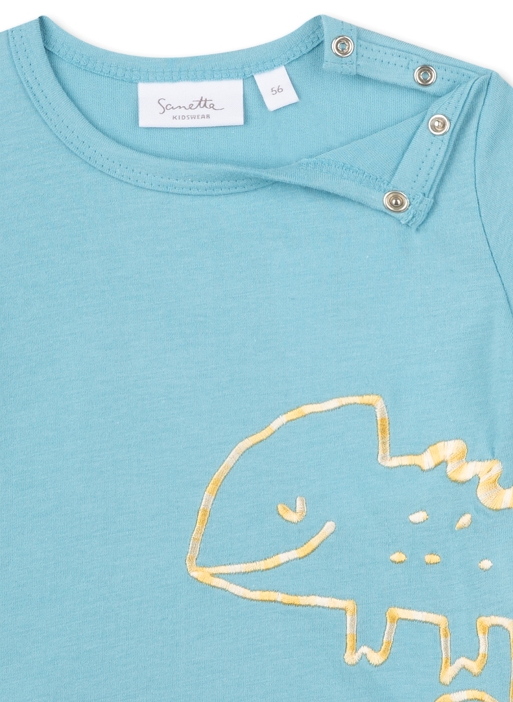 Футболка Sanetta Kidswear 115716 5431 — фото 3