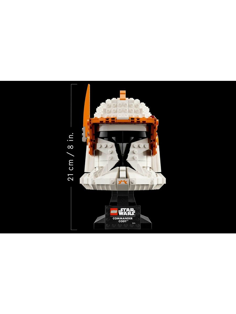 Конструктор Star Wars 75350 Шлем командира клонов Коди — фото 7