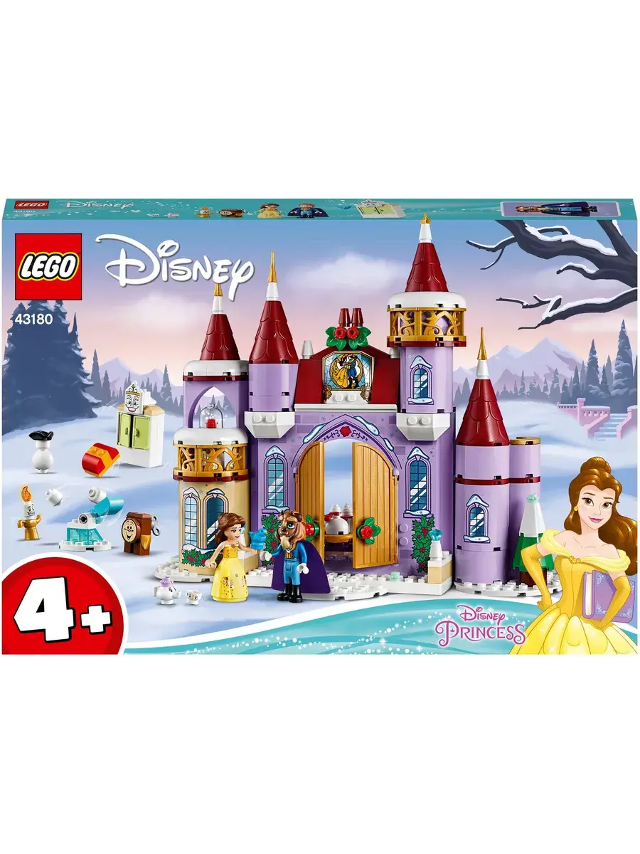Конструктор Disney 43180 Зимний праздник в замке Белль