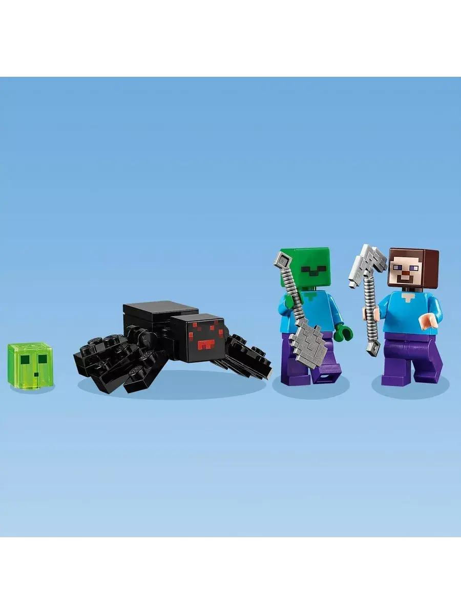Конструктор Minecraft 21166 Заброшенная шахта — фото 8