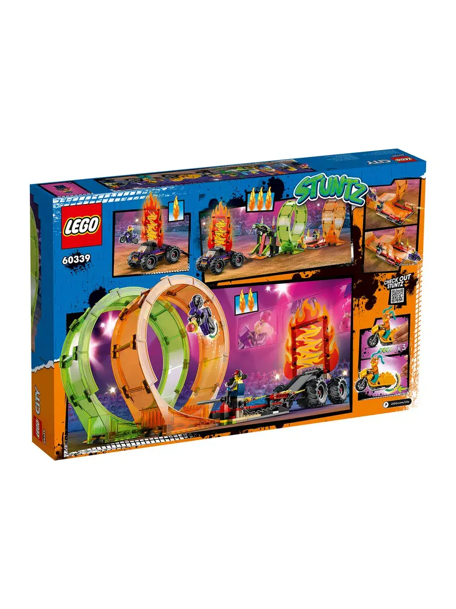 Конструктор LEGO City 60339 Трюковая арена для машинок — фото 2