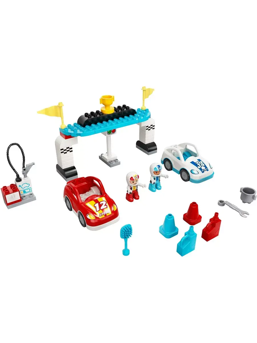 Конструктор Duplo Town 10947 Гоночные машины — фото 11