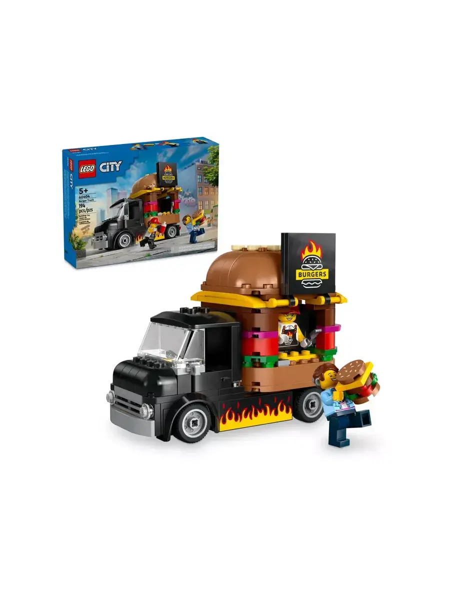 Конструктор City 60404 Бургерная на колесах Burger Truck