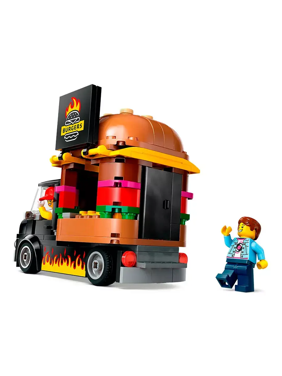 Конструктор City 60404 Бургерная на колесах Burger Truck — фото 11
