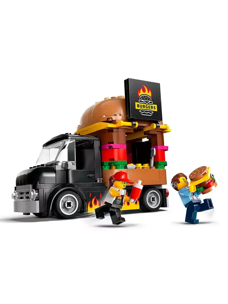 Конструктор City 60404 Бургерная на колесах Burger Truck — фото 9
