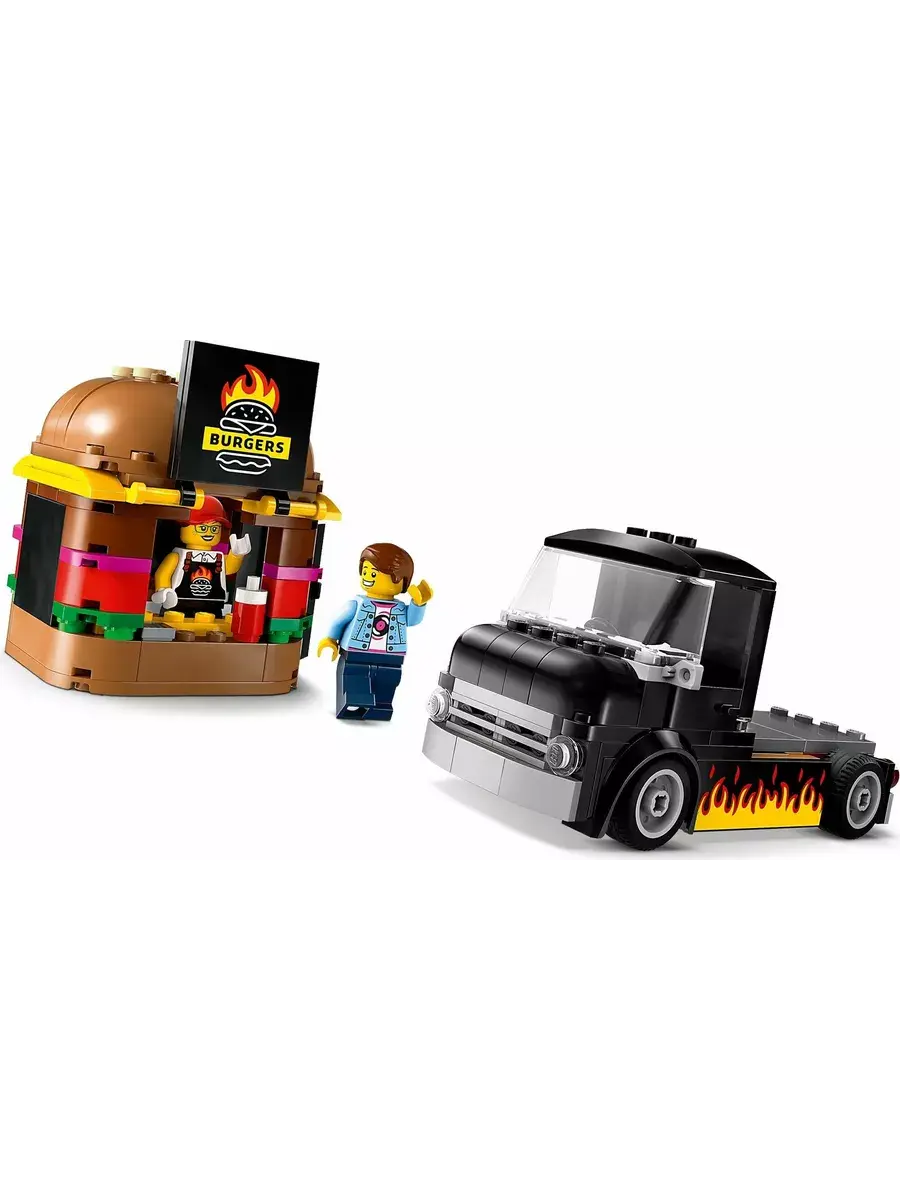 Конструктор City 60404 Бургерная на колесах Burger Truck — фото 7