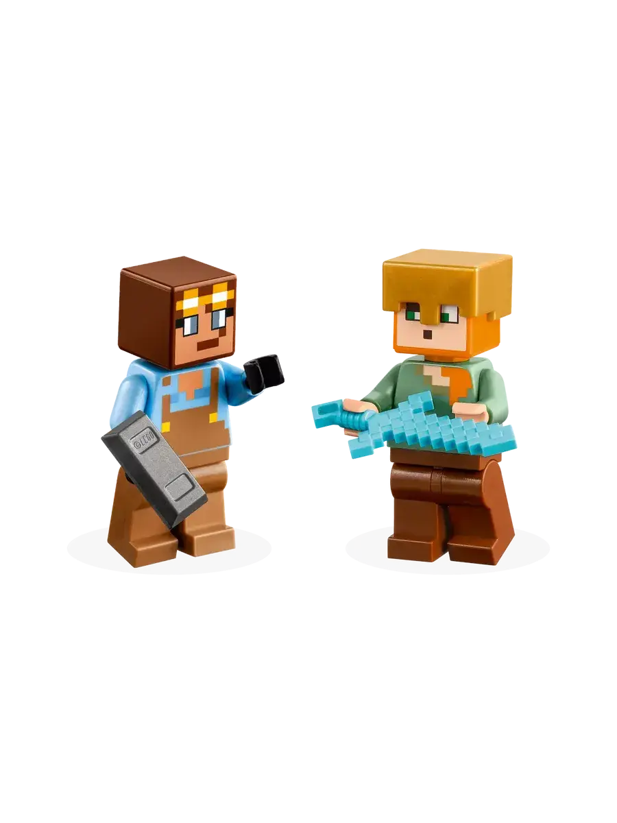 Конструктор Minecraft 21252 Оружейная палата — фото 13