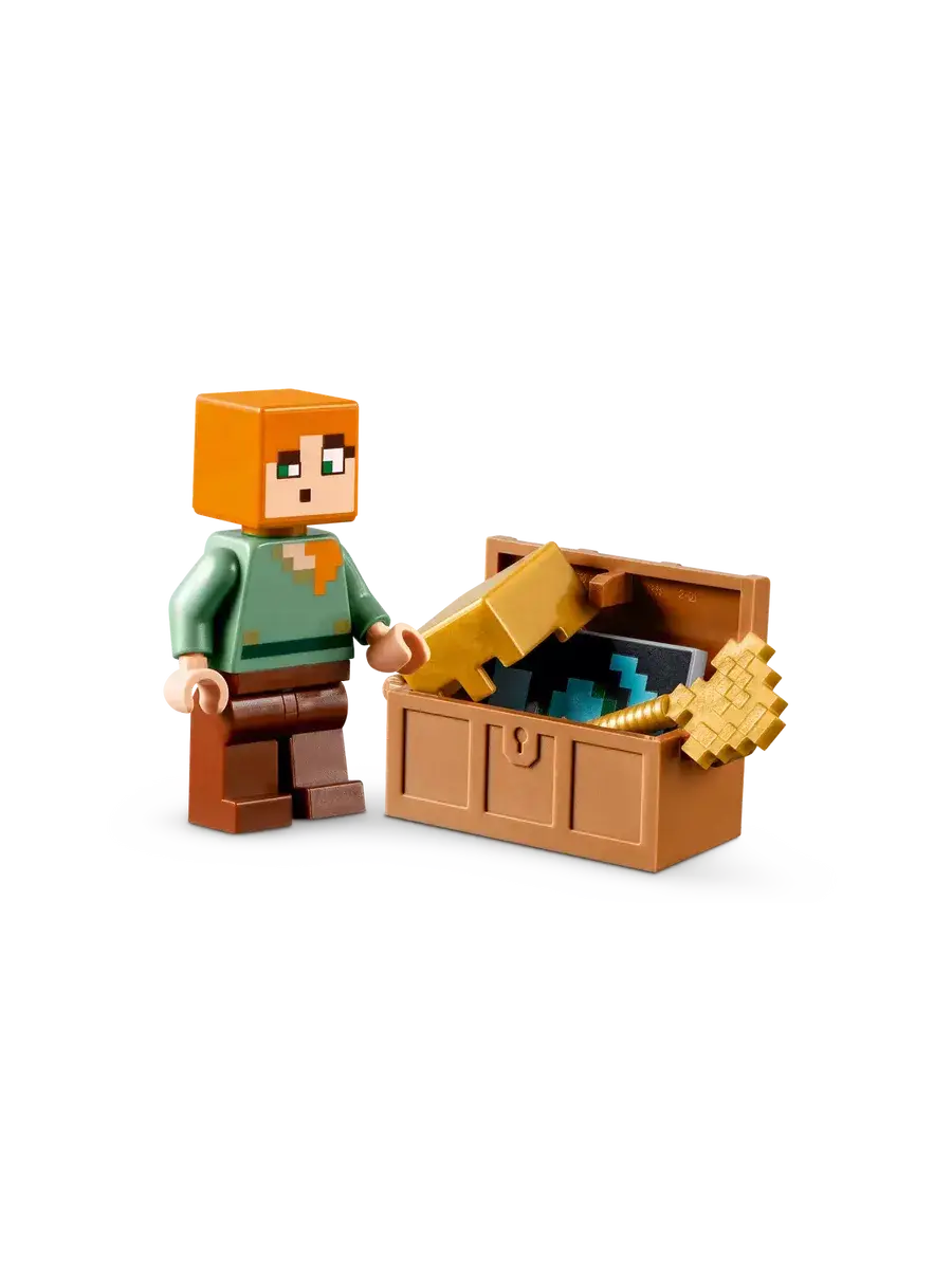 Конструктор Minecraft 21252 Оружейная палата — фото 12