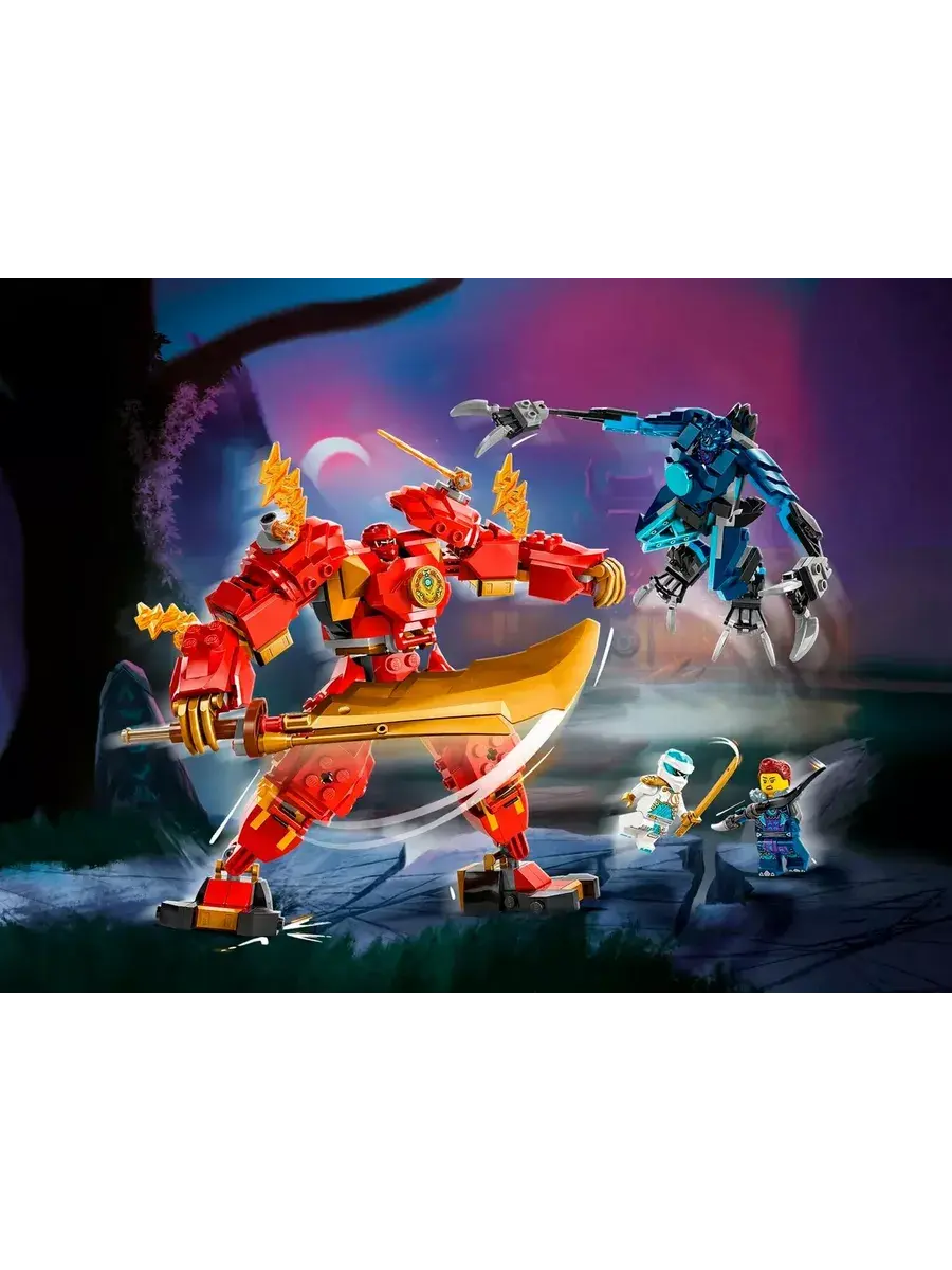 Конструктор Ninjago 71808 Огненный робот Кая — фото 15