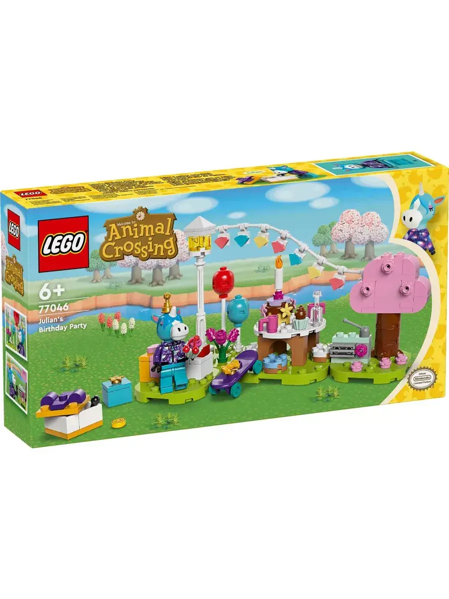 Конструктор Animal Crossing 77046 День рождения Джулиана