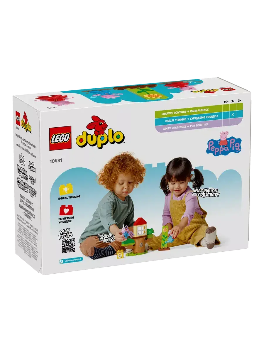 Конструктор Duplo 10431 Свинка Пеппа: сад и домик на дереве — фото 2