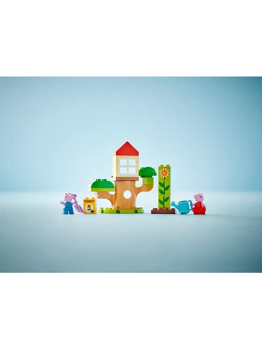 Конструктор Duplo 10431 Свинка Пеппа: сад и домик на дереве — фото 4