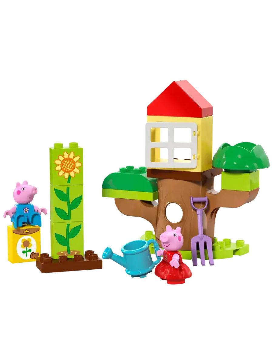 Конструктор Duplo 10431 Свинка Пеппа: сад и домик на дереве — фото 3