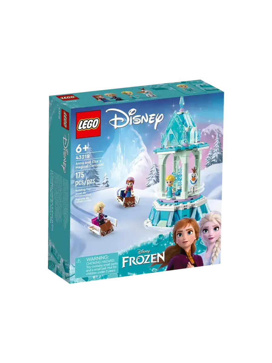 Disney Princess 43218 Волшебная карусель Анны и Эльзы — фото 1