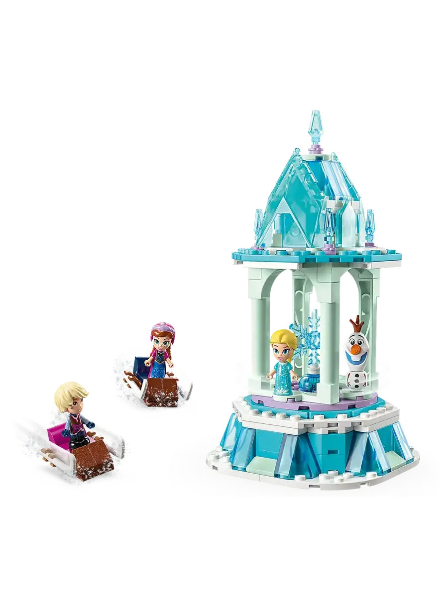 Disney Princess 43218 Волшебная карусель Анны и Эльзы — фото 4