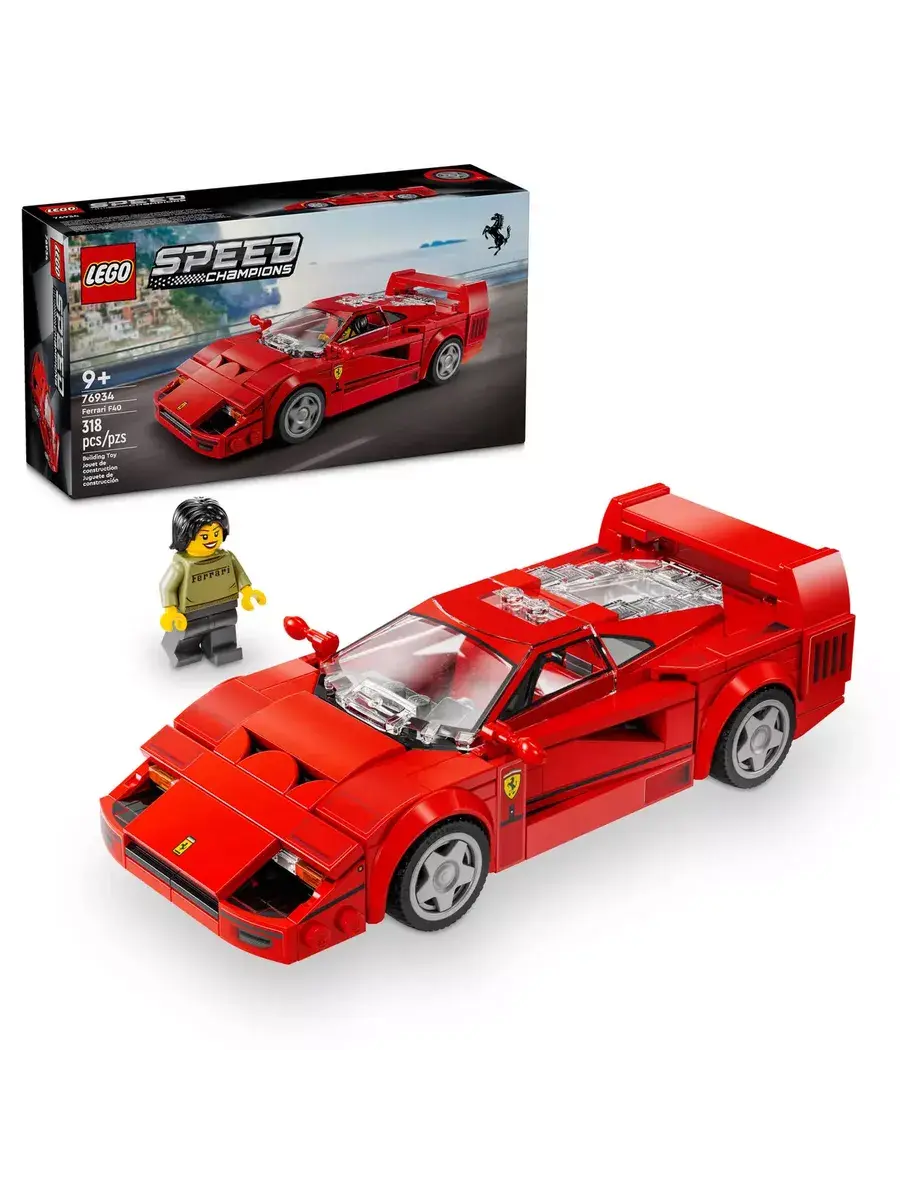 Конструктор Speed Champions 76934 Суперкар Ferrari F40