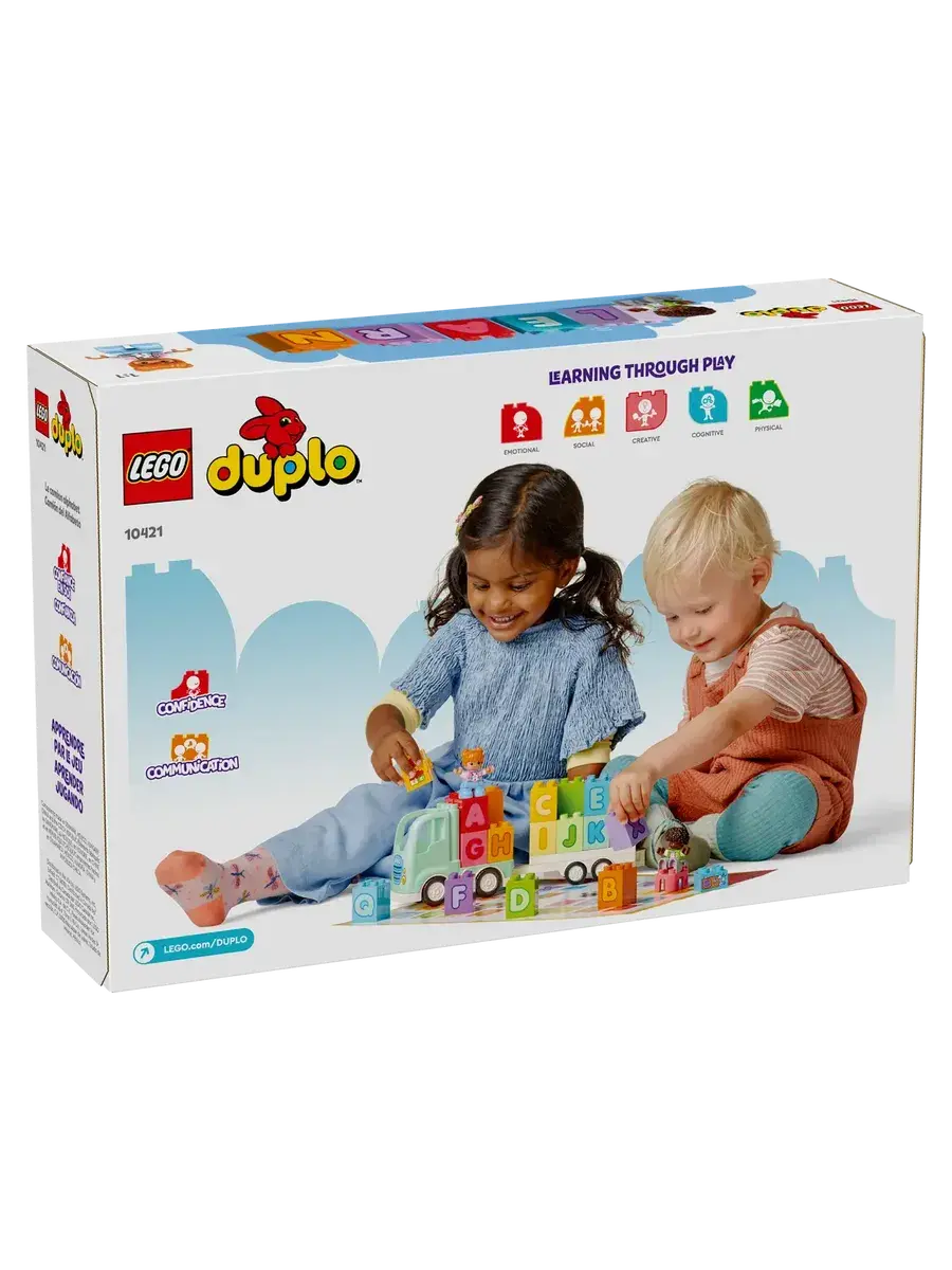 Конструктор DUPLO 10421 Грузовик с алфавитом — фото 2