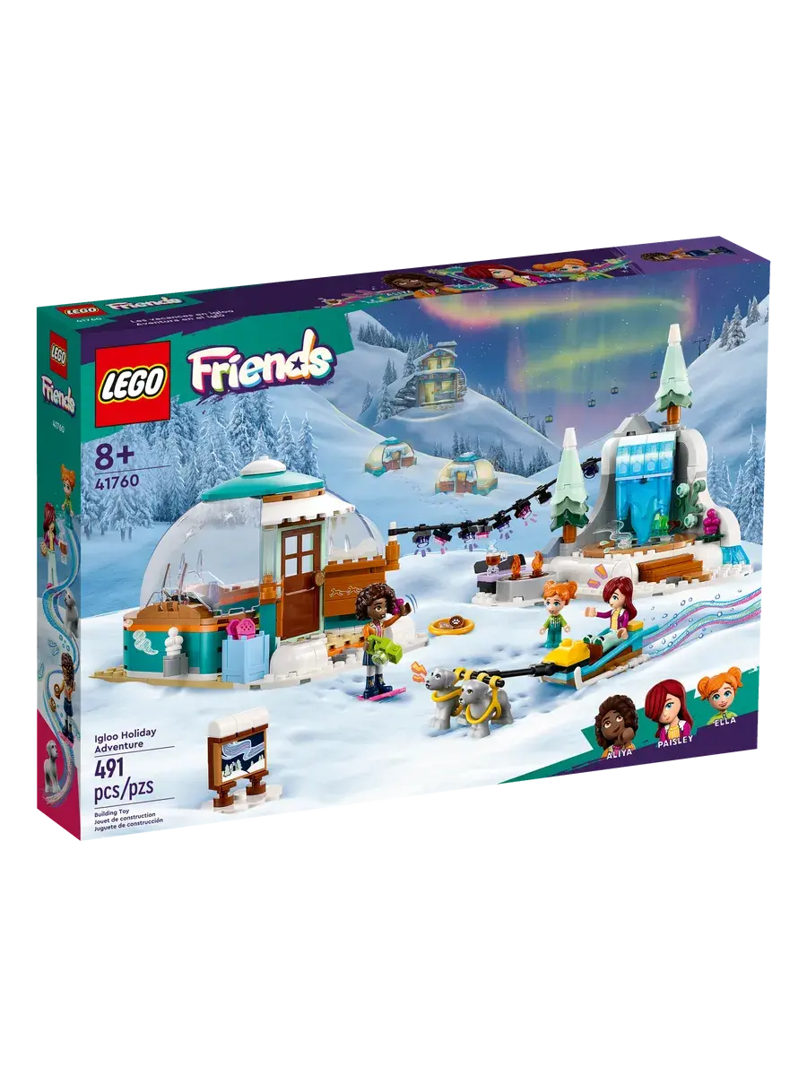 Конструктор Friends 41760 Праздничное приключение в иглу