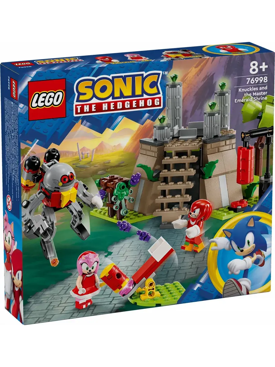 Набор Sonic the Hedgehog 76998 Наклз и изумрудный храм