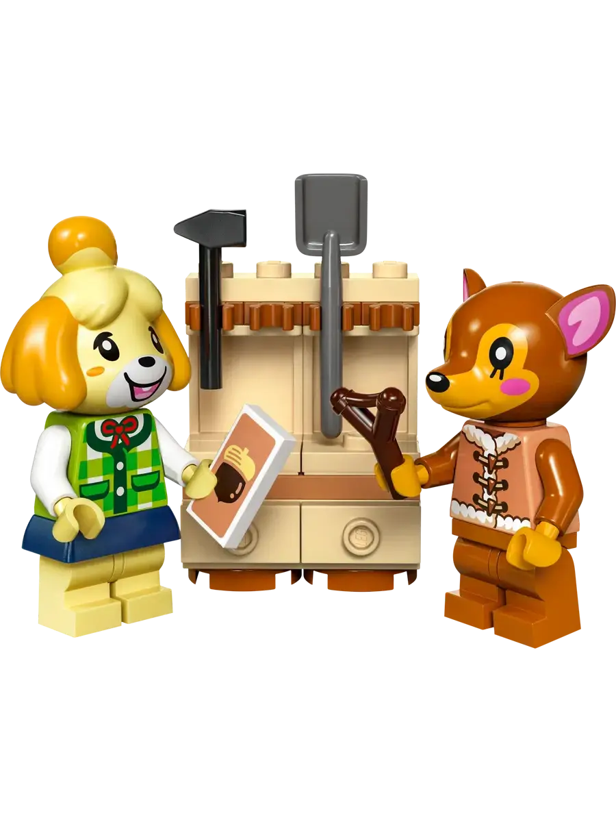 Конструктор Animal Crossing 77049 Посещение дома Изабель — фото 8