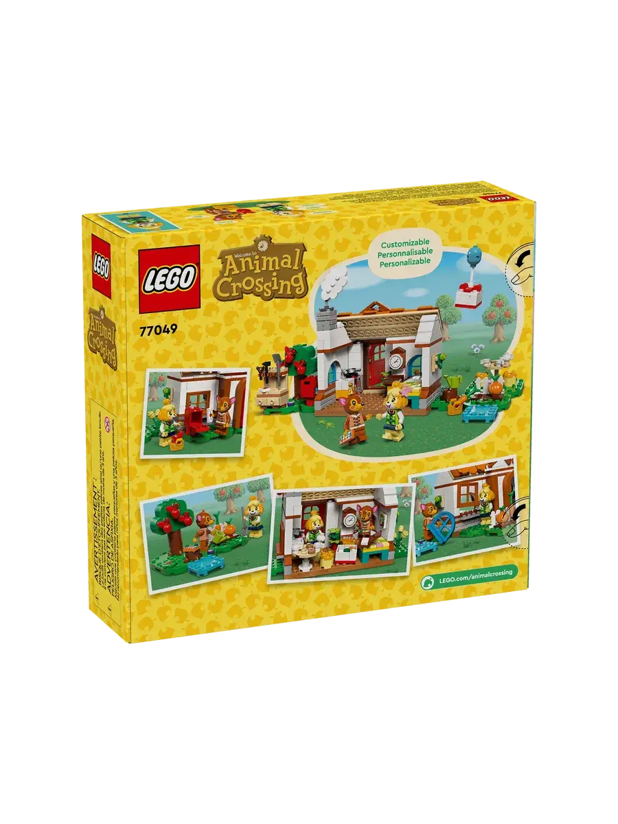 Конструктор Animal Crossing 77049 Посещение дома Изабель — фото 2