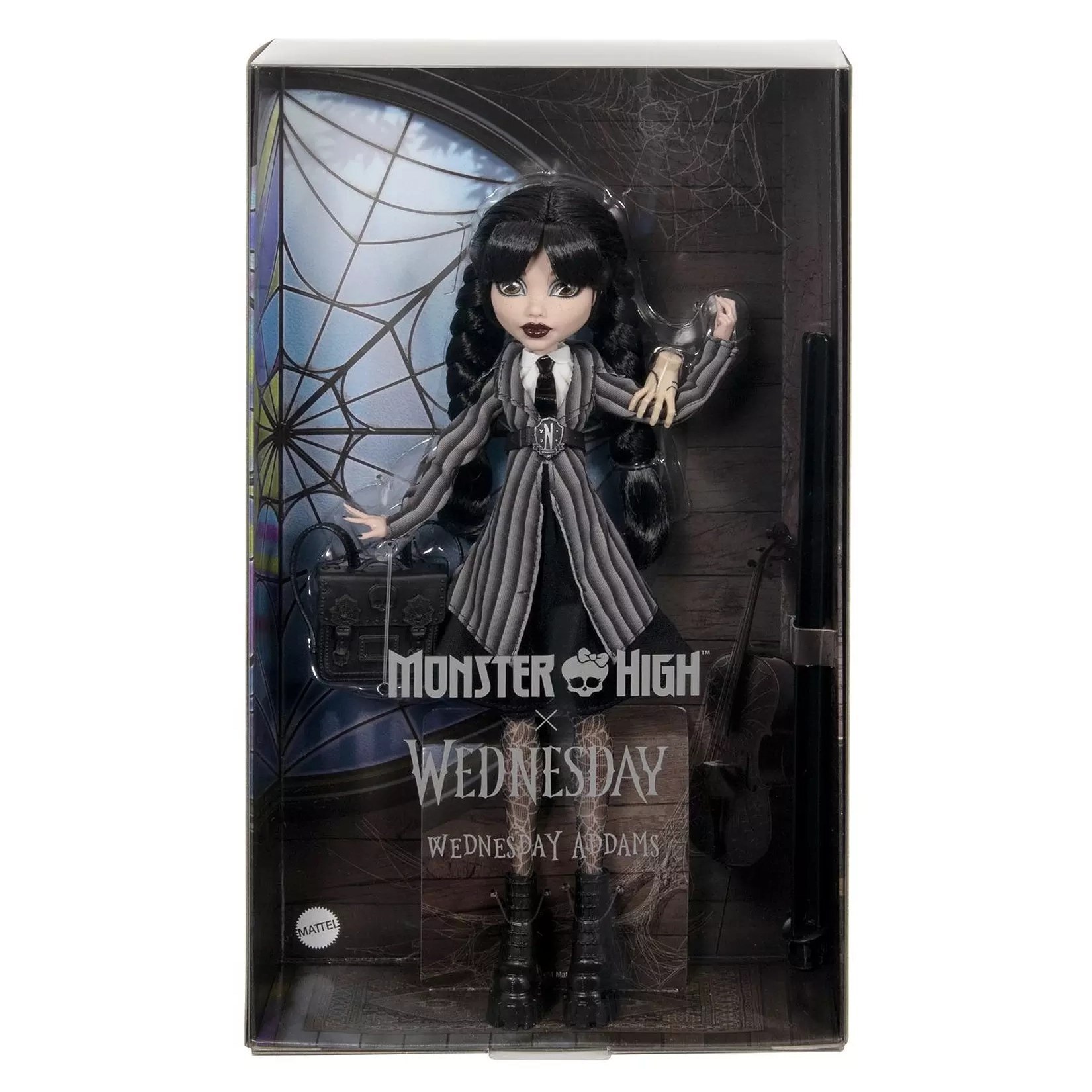 Кукла Monster High Wednesday Addams Core HXJ04 — фото 6