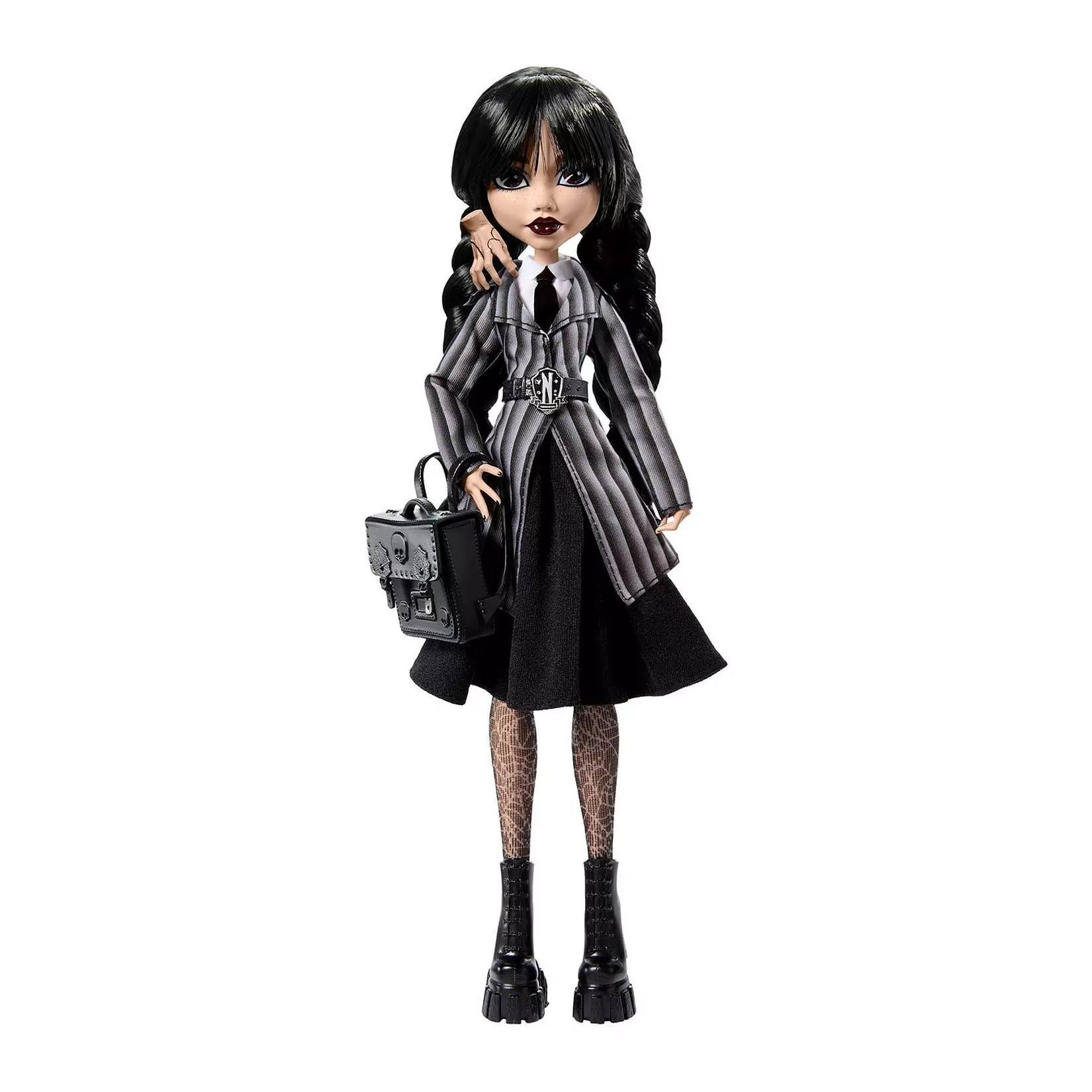 Кукла Monster High Wednesday Addams Core HXJ04