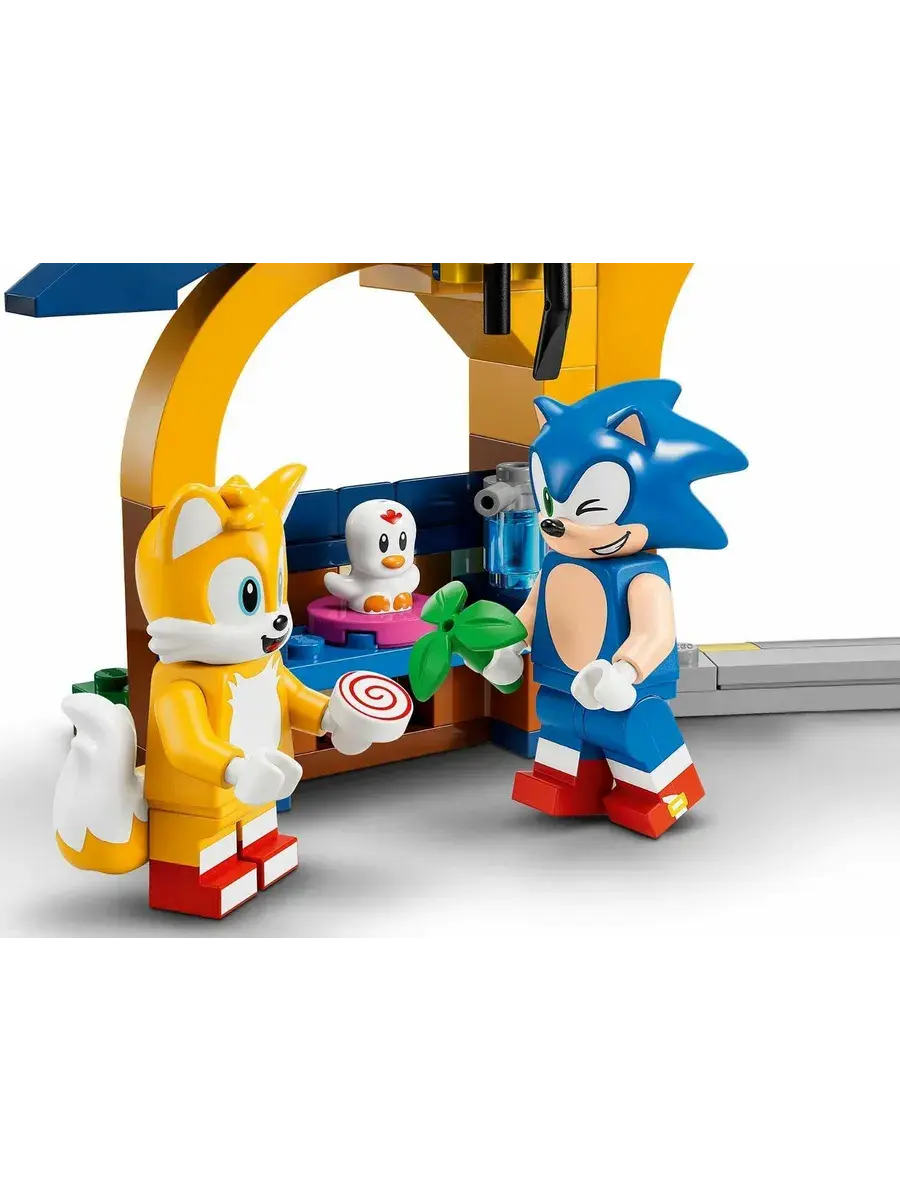 Конструктор Sonic 76991 Мастерская Тейлза и самолет Торнадо — фото 8