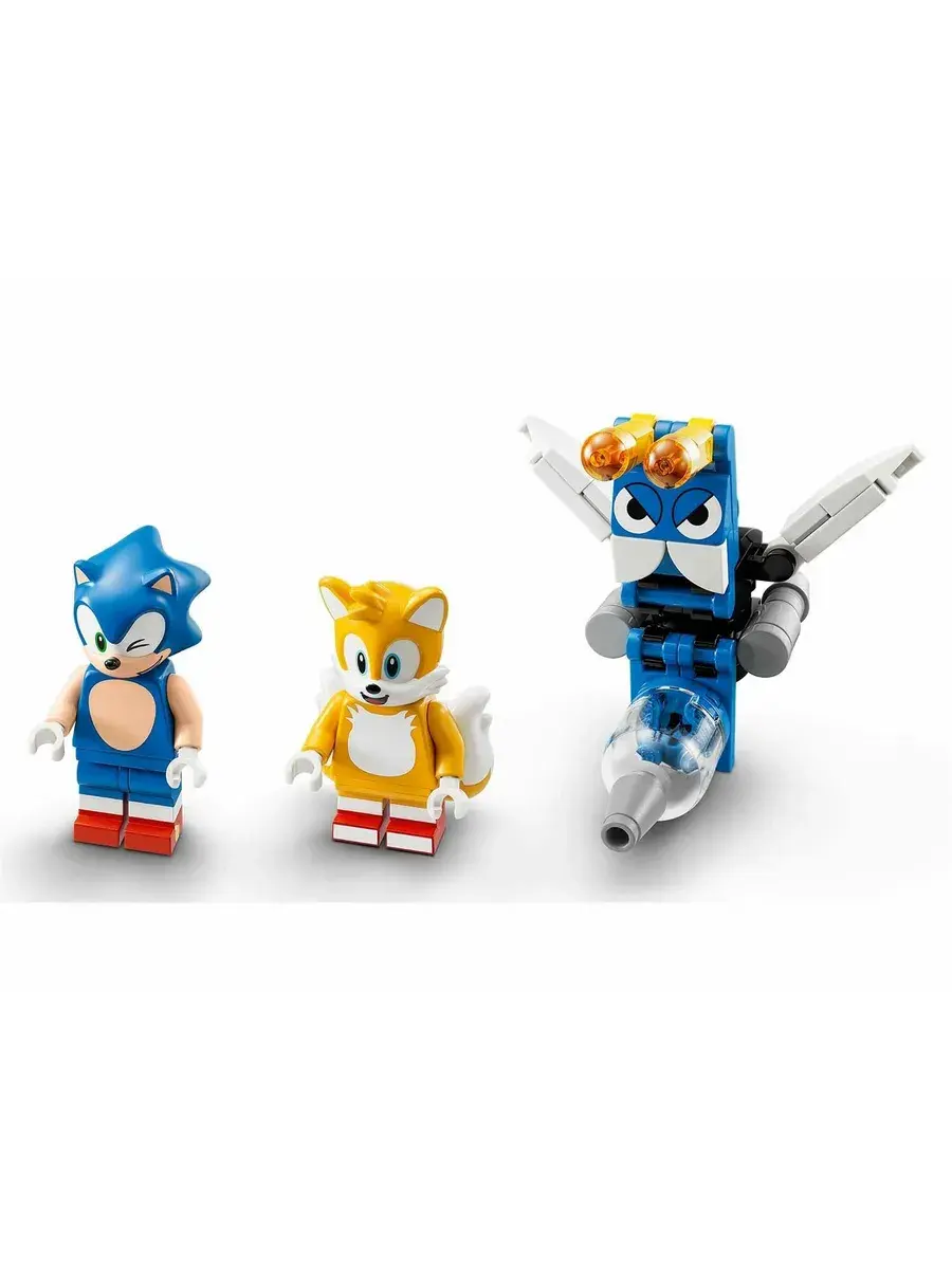 Конструктор Sonic 76991 Мастерская Тейлза и самолет Торнадо — фото 7