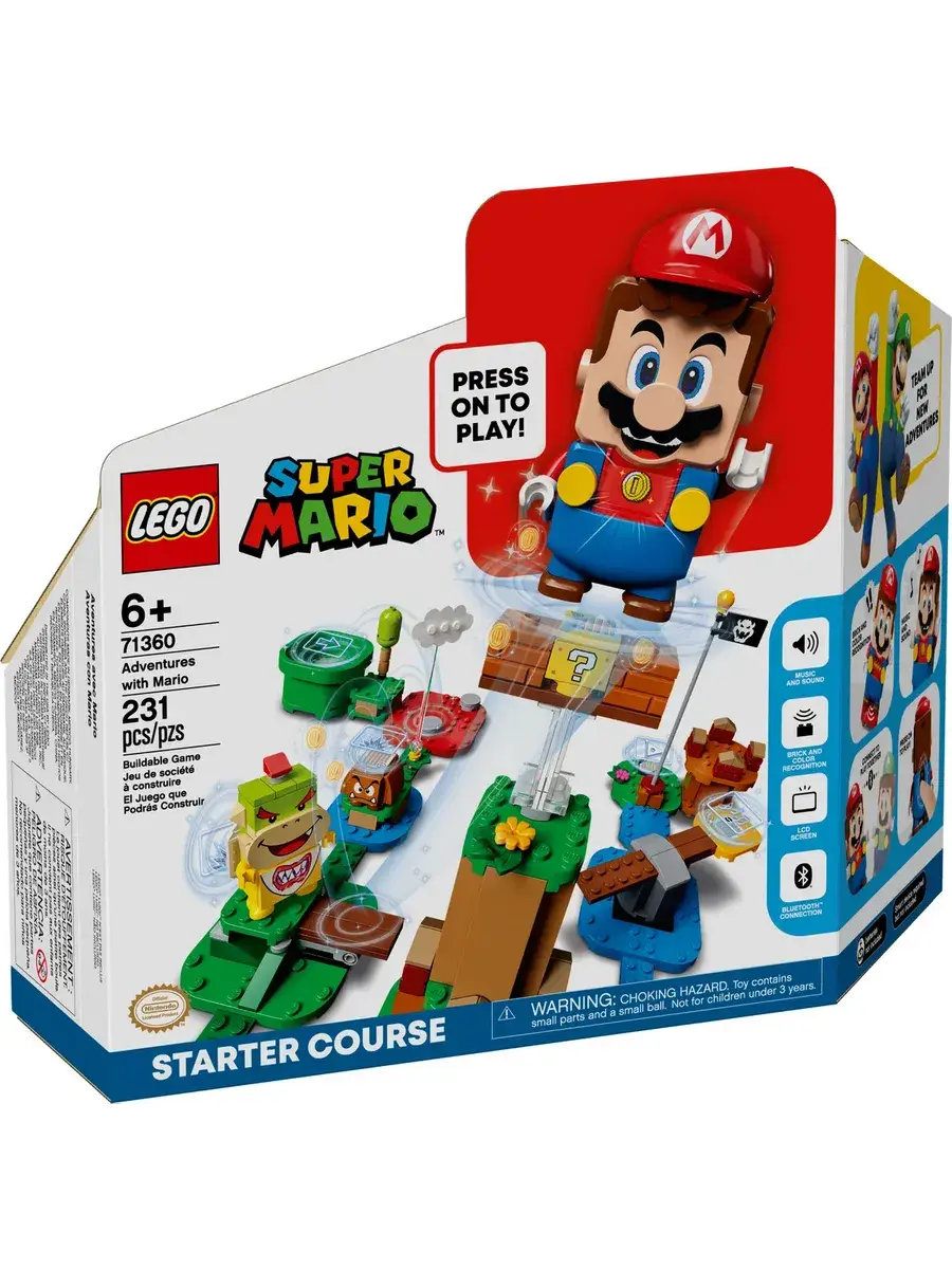 Конструктор Super Mario 71360 Приключения с Марио