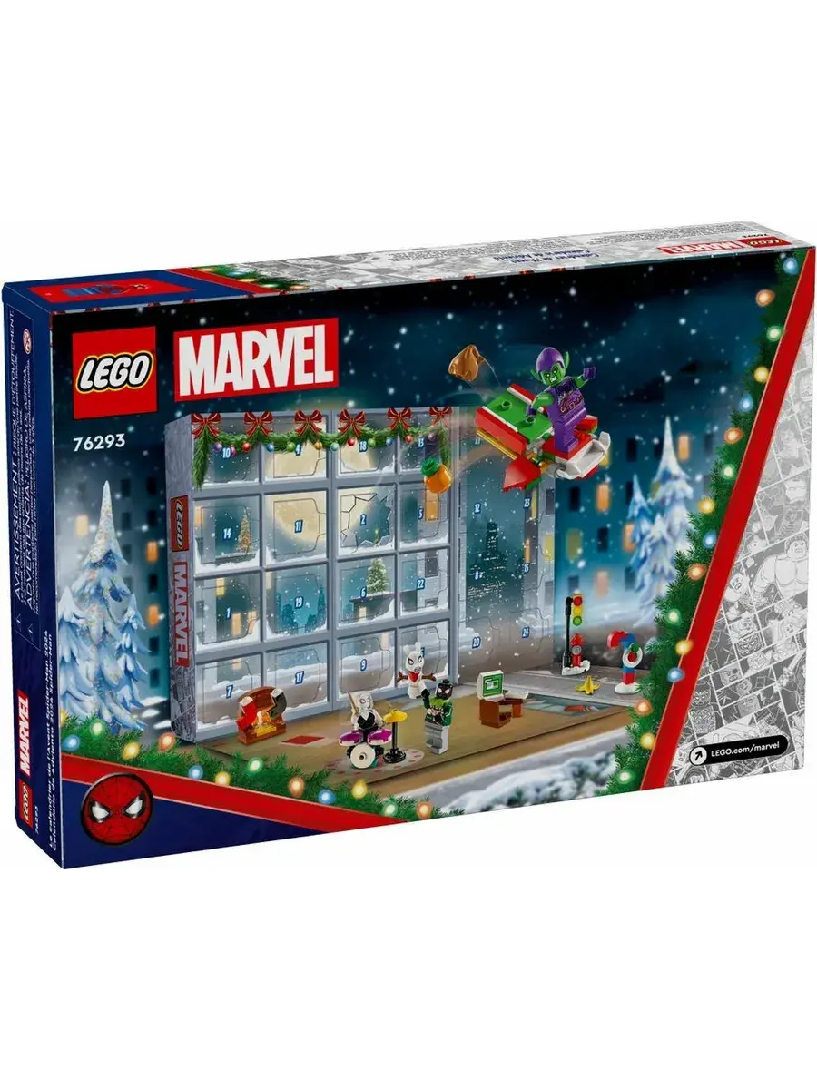 Конструктор Marvel 76293 Адвент-календарь Человек-паук — фото 2