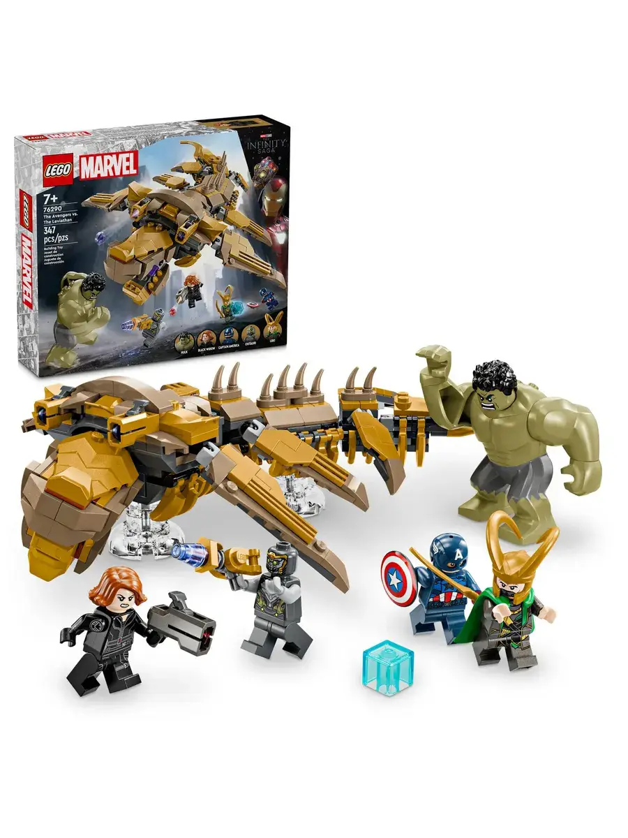 Конструктор Marvel 76290 Мстители против Левиафан