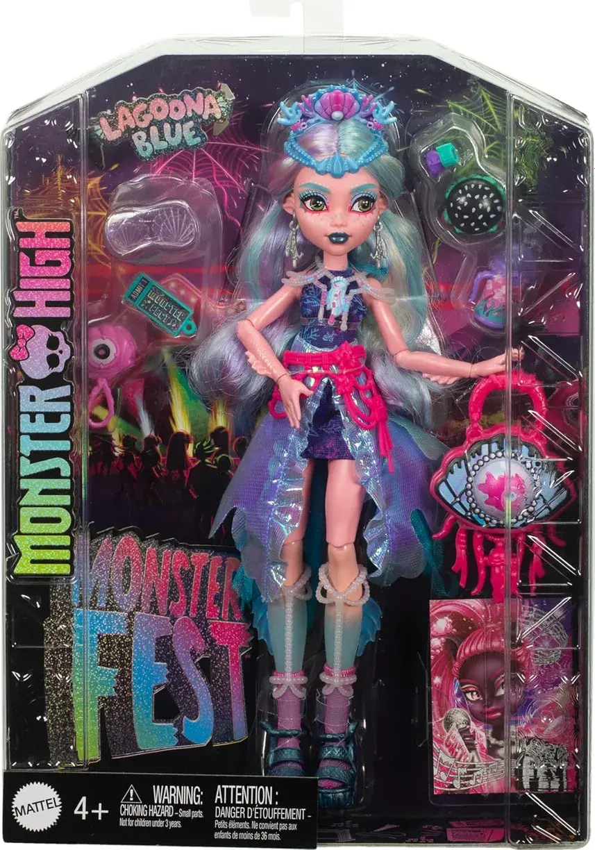 Кукла Monster High Монстр Фест Лагуна — фото 5
