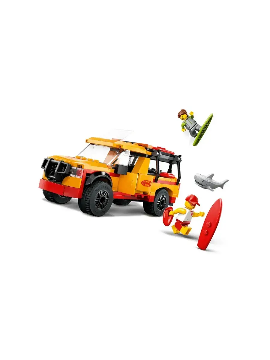 Конструктор LEGO Сity 60453 Cпасательный автомобиль на пляже — фото 7