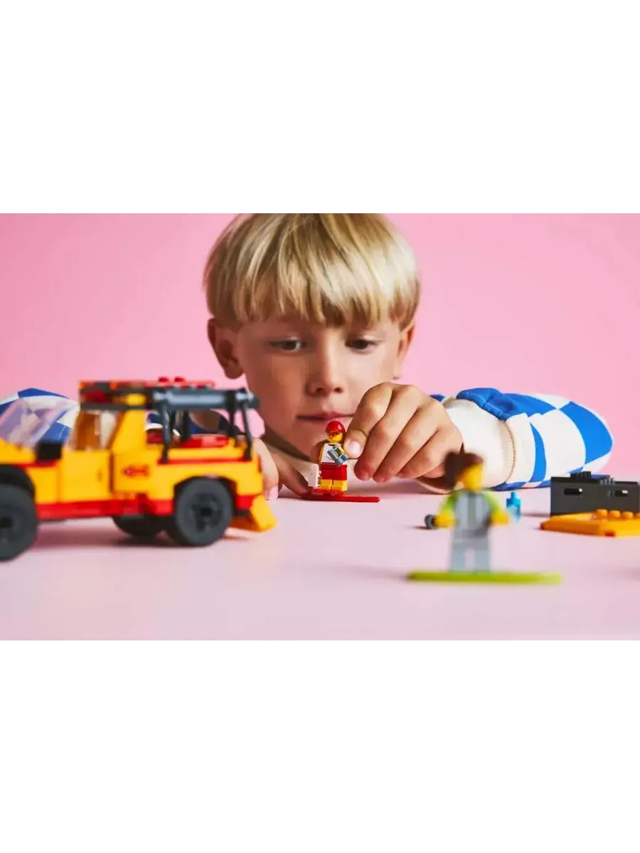 Конструктор LEGO Сity 60453 Cпасательный автомобиль на пляже — фото 3