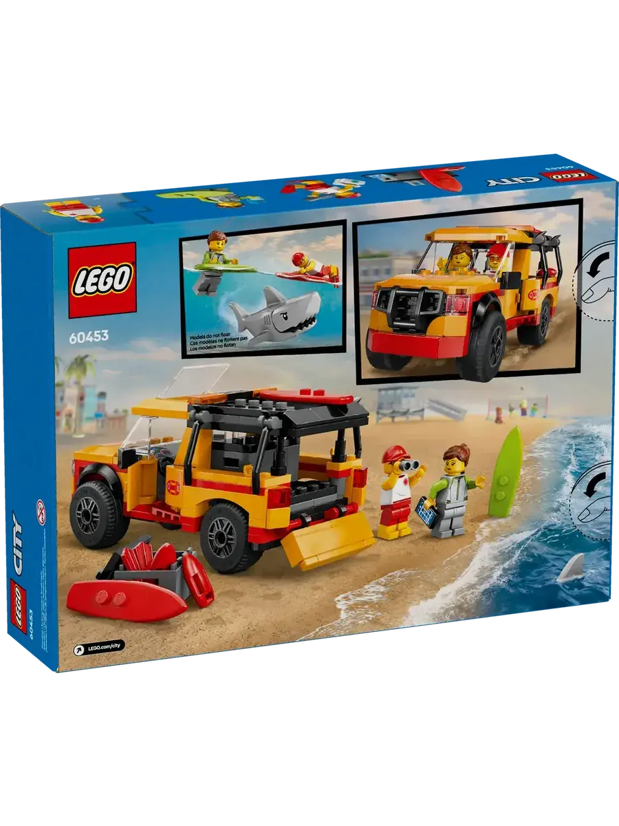 Конструктор LEGO Сity 60453 Cпасательный автомобиль на пляже — фото 2