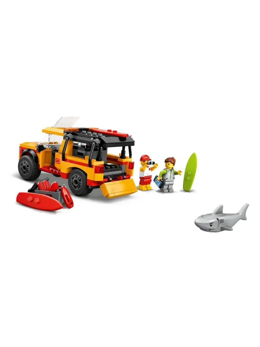 Конструктор LEGO Сity 60453 Cпасательный автомобиль на пляже — фото 9