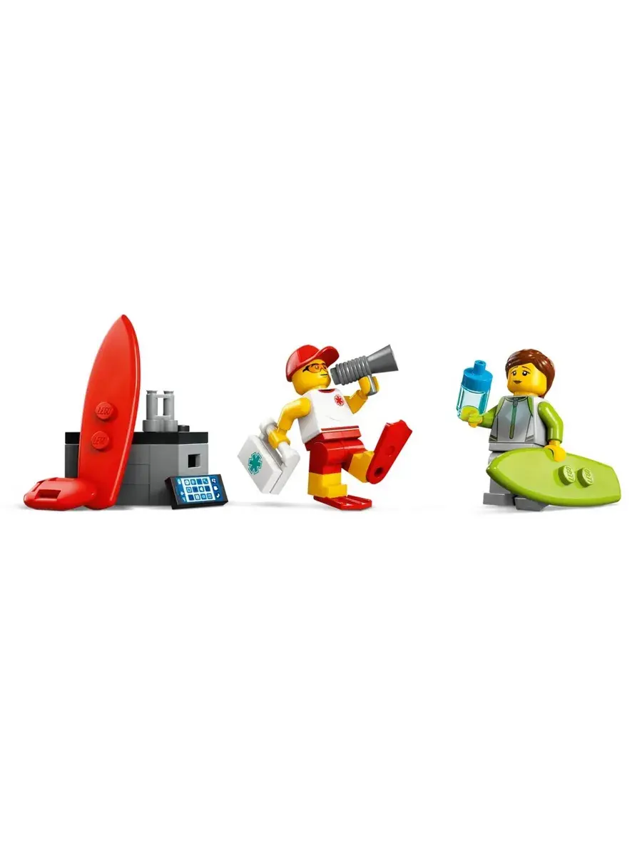 Конструктор LEGO Сity 60453 Cпасательный автомобиль на пляже — фото 8