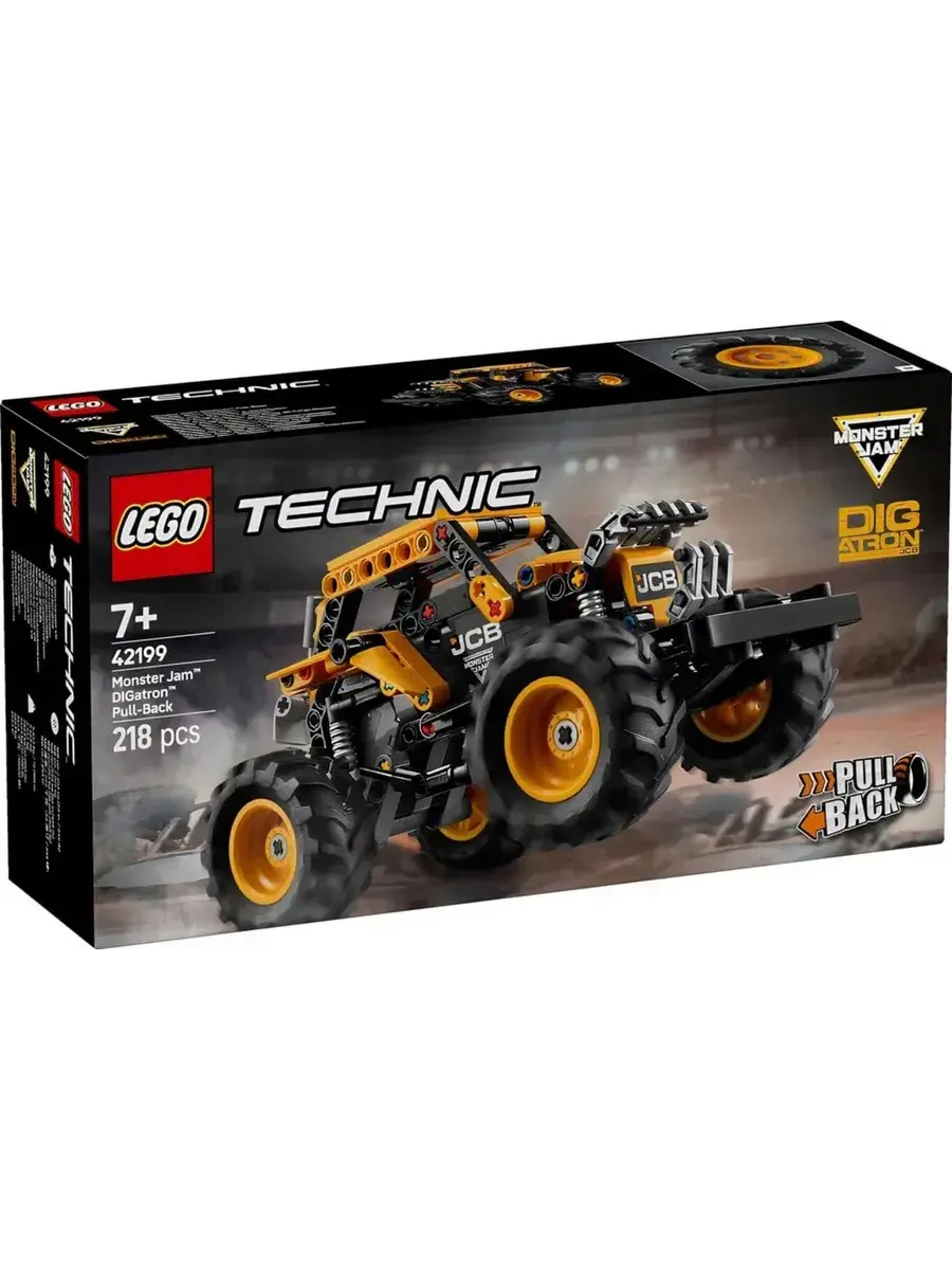 Конструктор Technic 42199 Monster DIGatron с откидным верхом