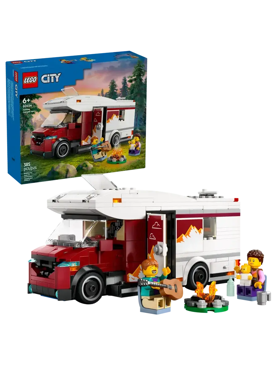 Конструктор LEGO Сity 60454 Фургон для отдыха и путешествий