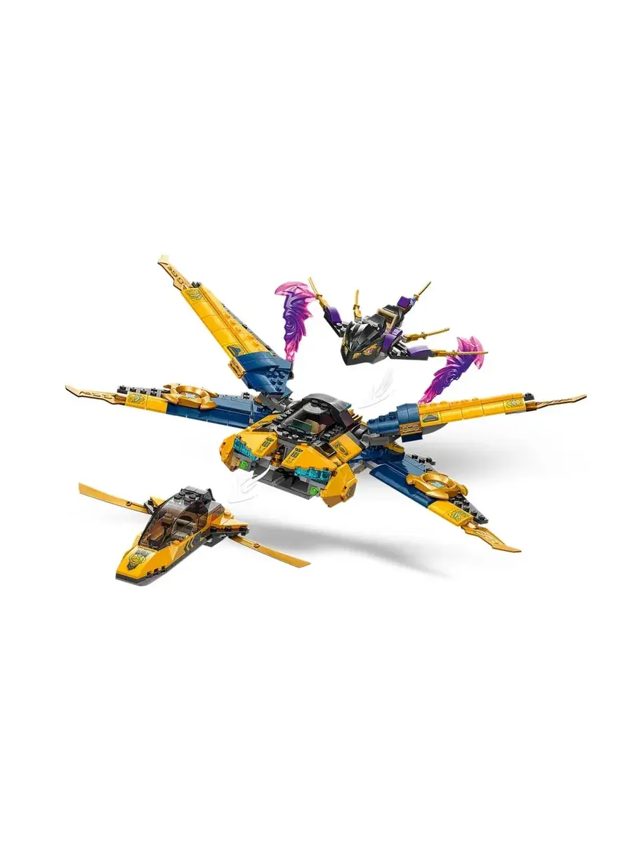 Конструктор Ninjago 71833 Реактивный самолёт Раса и Арина — фото 9