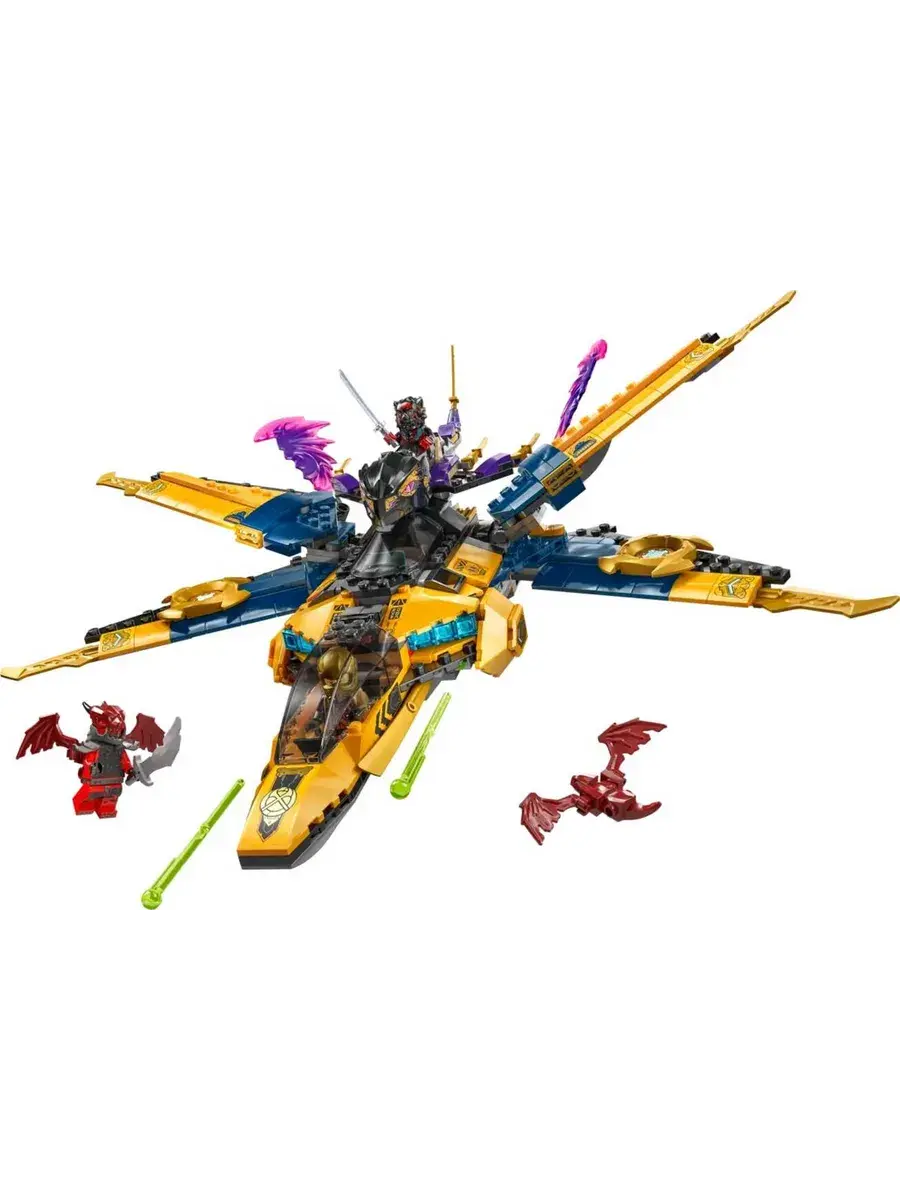 Конструктор Ninjago 71833 Реактивный самолёт Раса и Арина — фото 6