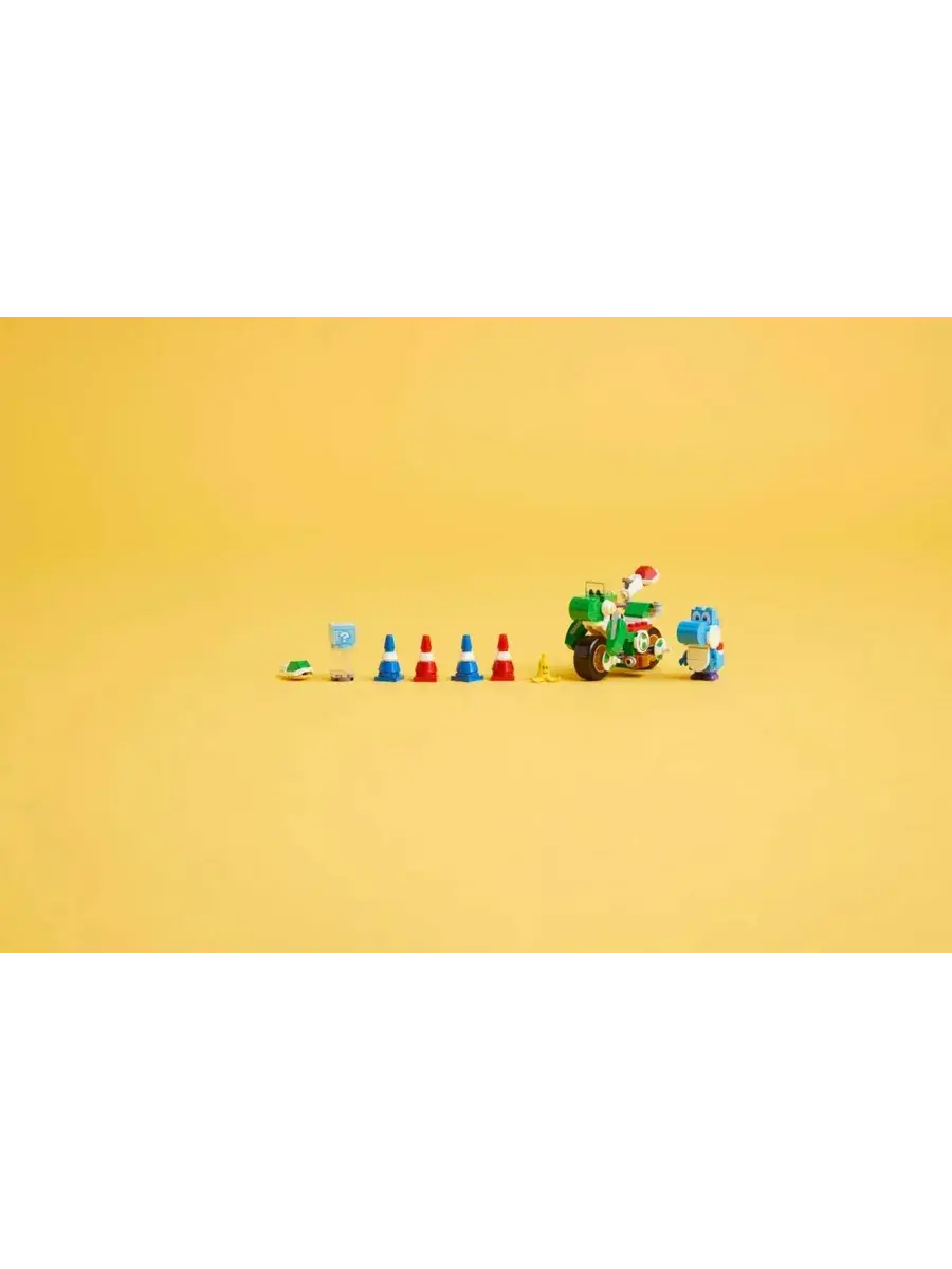 Конструктор Super Mario 72031 Мотоцикл Йоши — фото 9