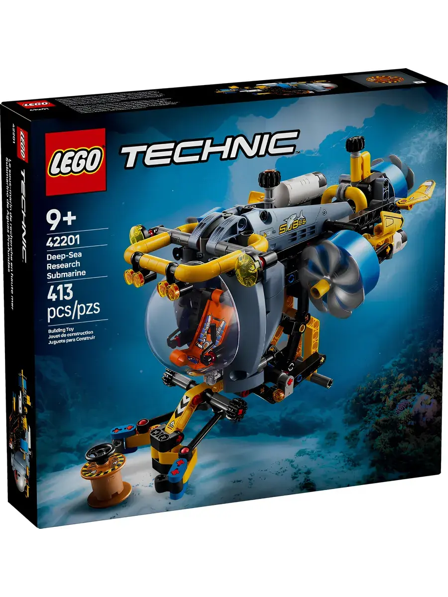 Конструктор Technic 42201 Подводная лодка для морских глубин