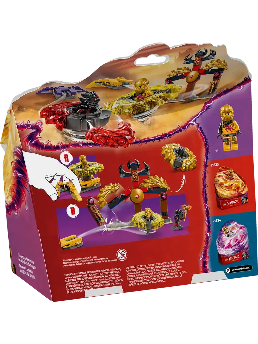Конструктор Ninjago 71826 Боевой набор Драконьего Кружитцу — фото 3