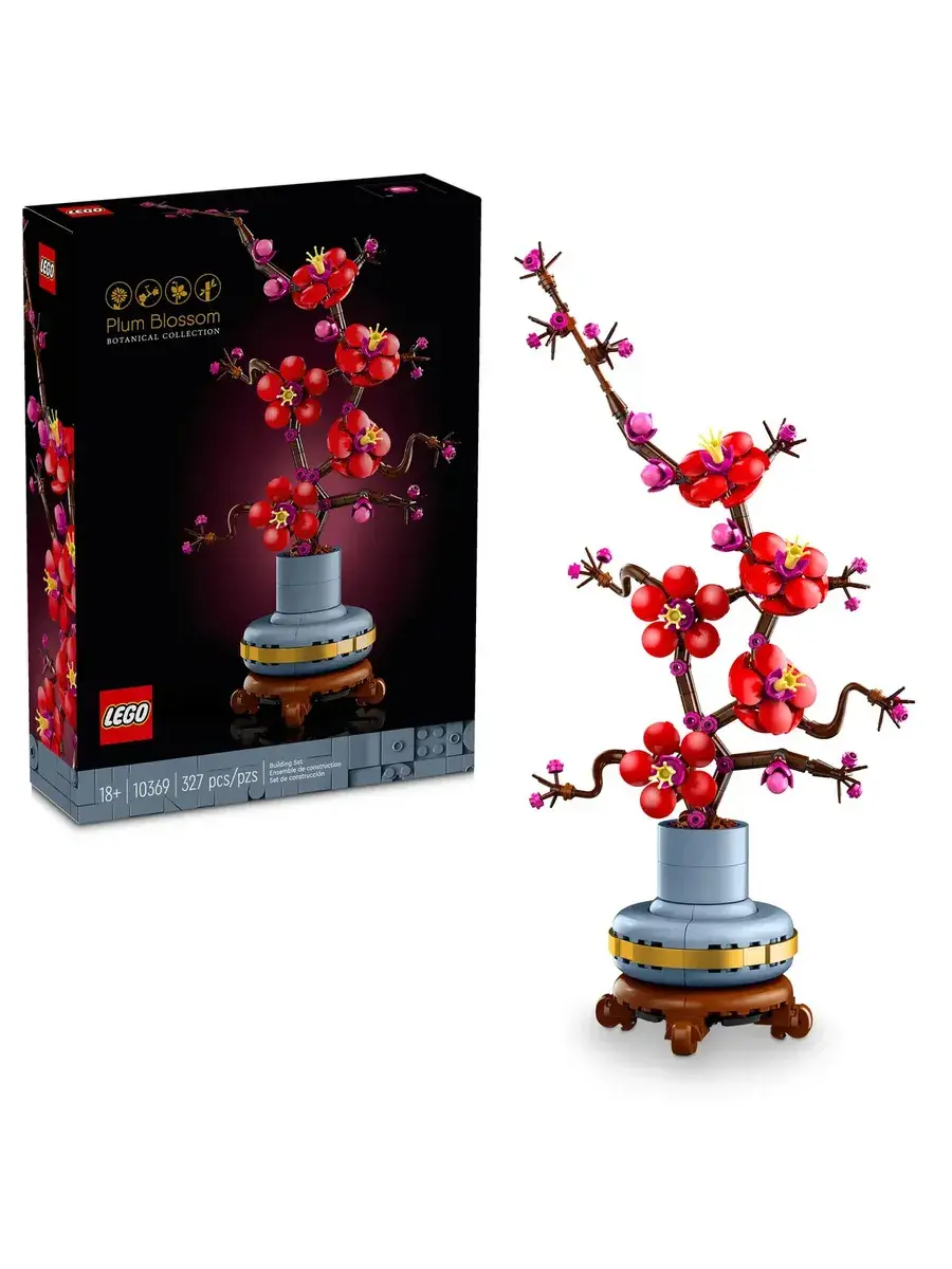 Конструктор для взрослых Botanicals 10369 Цветущая слива — фото 8