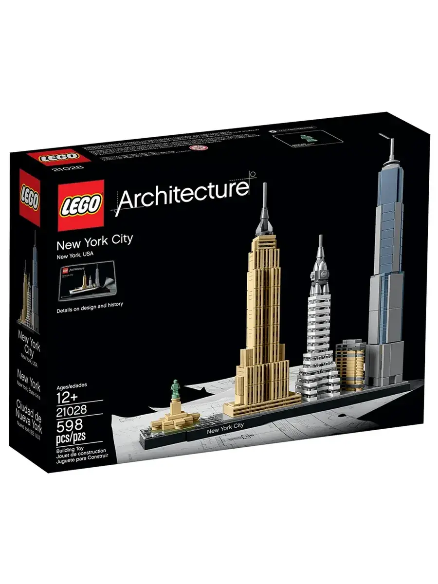 Конструктор архитектурный Architecture 21028 Нью-Йорк