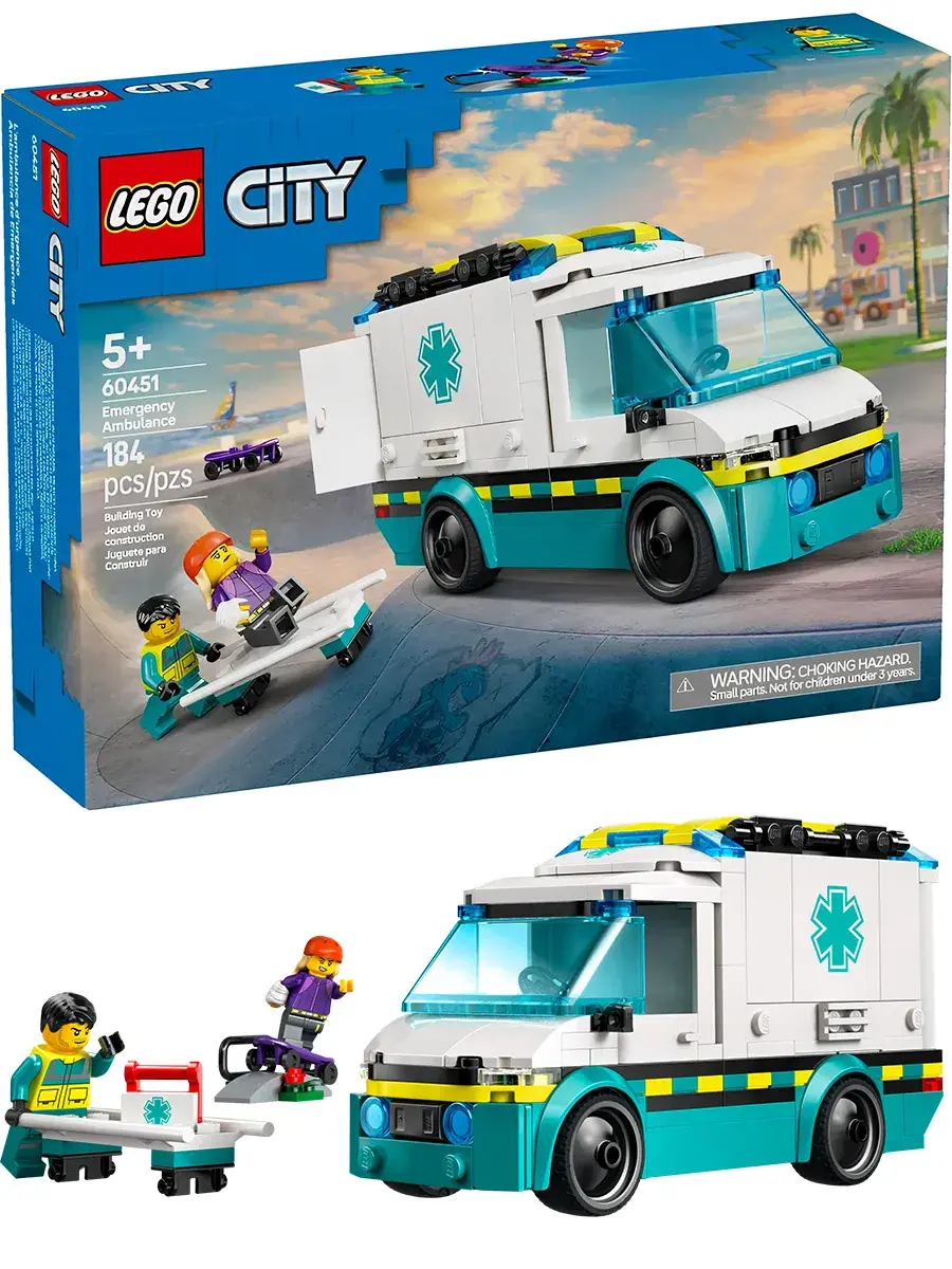 Конструктор City 60451 Скорая помощь