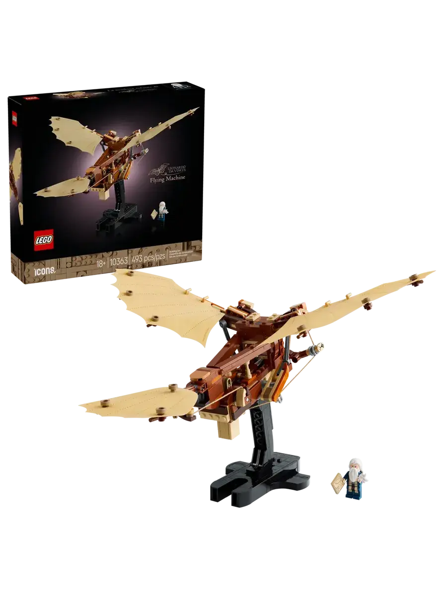 Конструктор LEGO 10363 Летательный аппарат Леонардо да Винчи — фото 10
